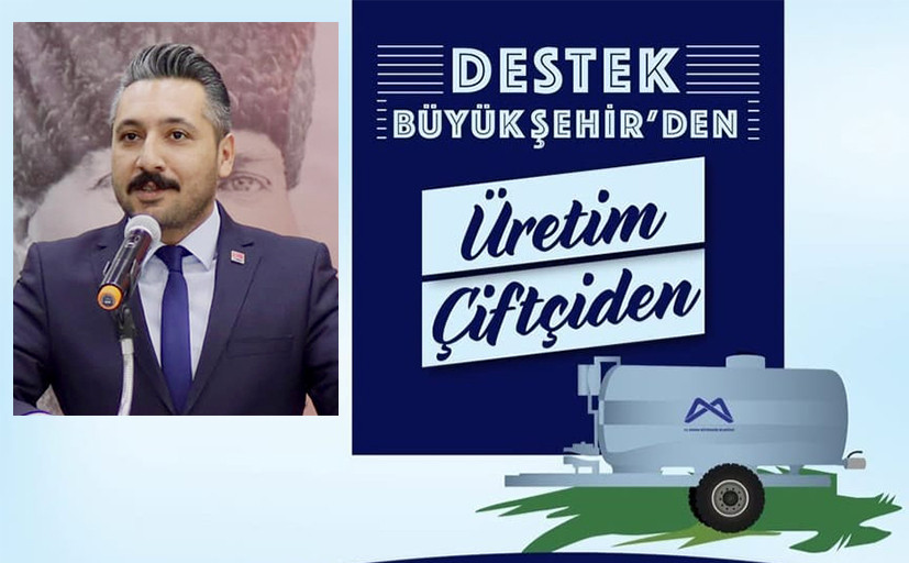 Büyükşehir su tankı dağıtacak