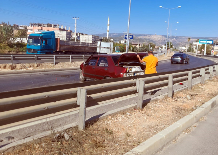 Hızın sonu şükür ki yaralanma oldu!